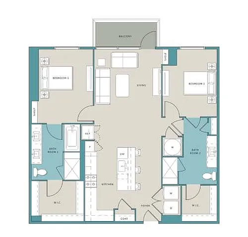 Floor plan B6
