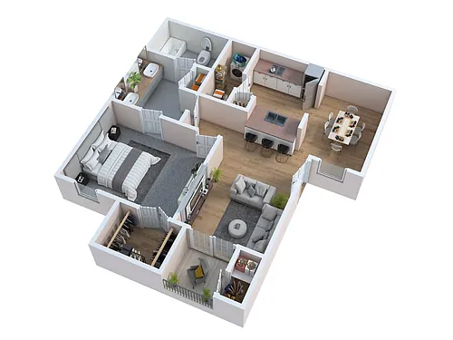 Floor plan The Aspen