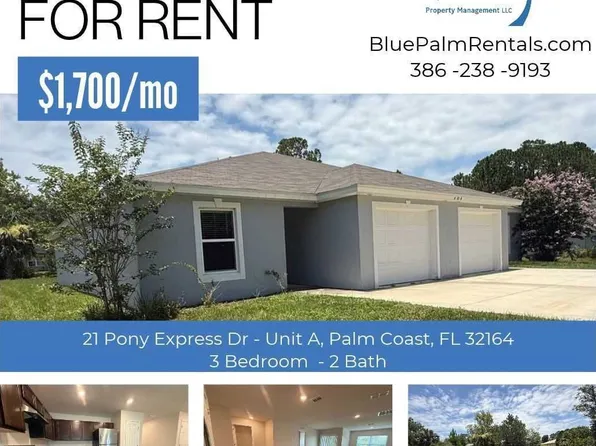 21 Pony Express Dr, 21 Pony Express Dr #A, Palm Coast, FL 32164