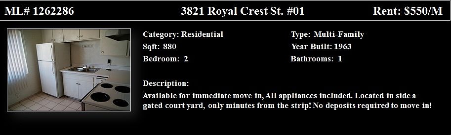 1st image of 3821 Royal Crest St APT 5