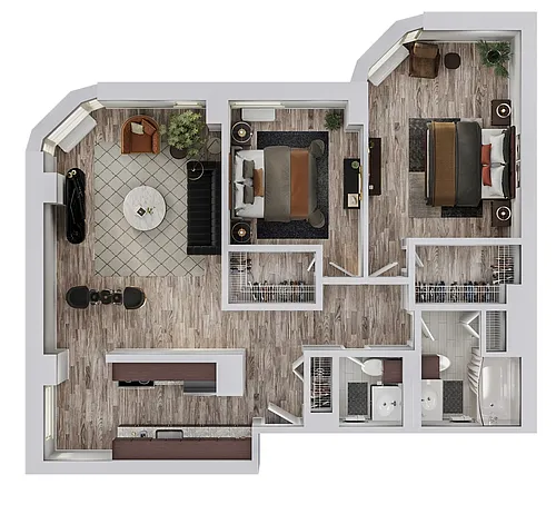 Floor plan K