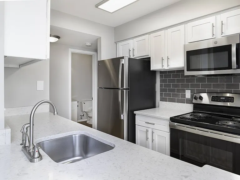 Renovated unit kitchen