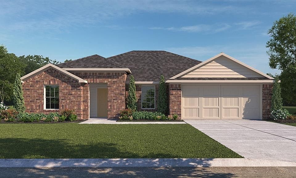 D.R. Horton's Bandera Floorplan Elevation A. All photos shown here may not depict the specified home & features included are for illustration purposes only .