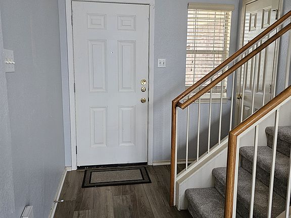Front door and entrance