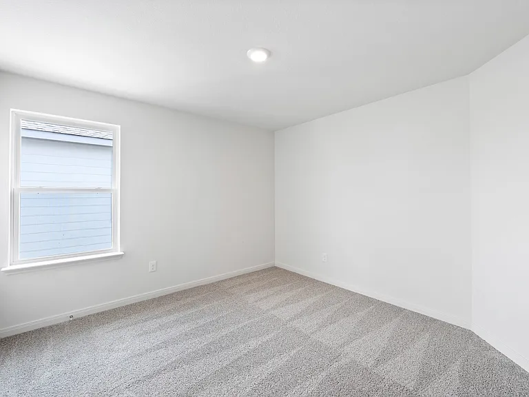 The secondary bedrooms are a perfect space for children's bedrooms or guest rooms.