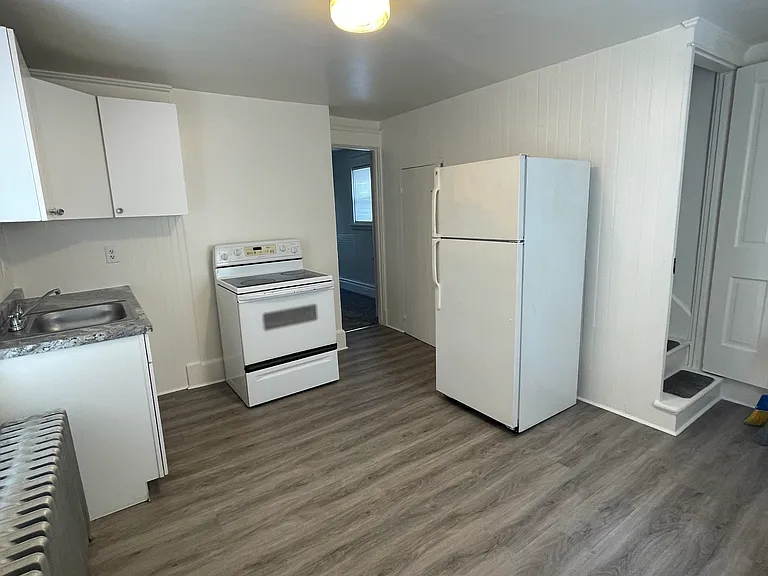 Dine-in kitchen. Open and airy.