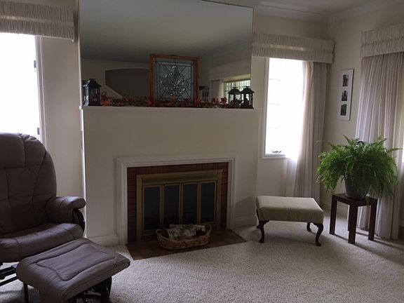 Living Room with Fireplace