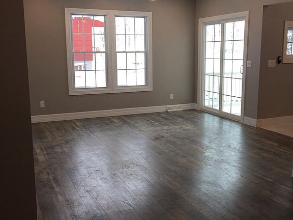 Sliding Glass door in rear of house