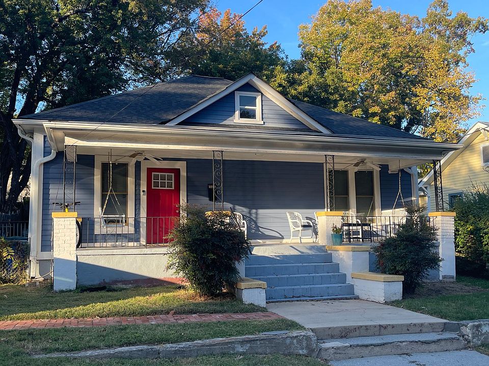 Welcome to your new front yard and front porch with two porch swings and plenty of room for entertaining.