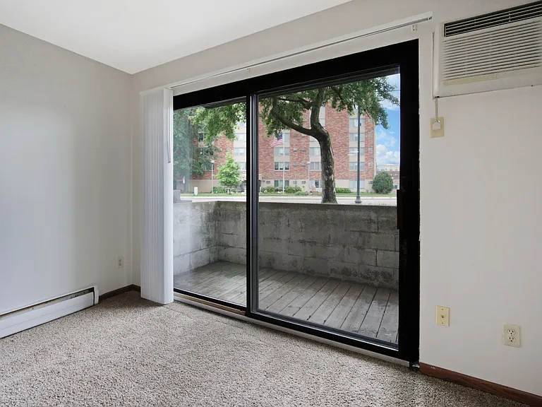 Walk out patio
