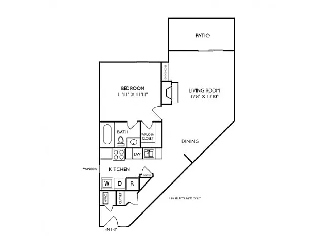 Floor plan The Regis