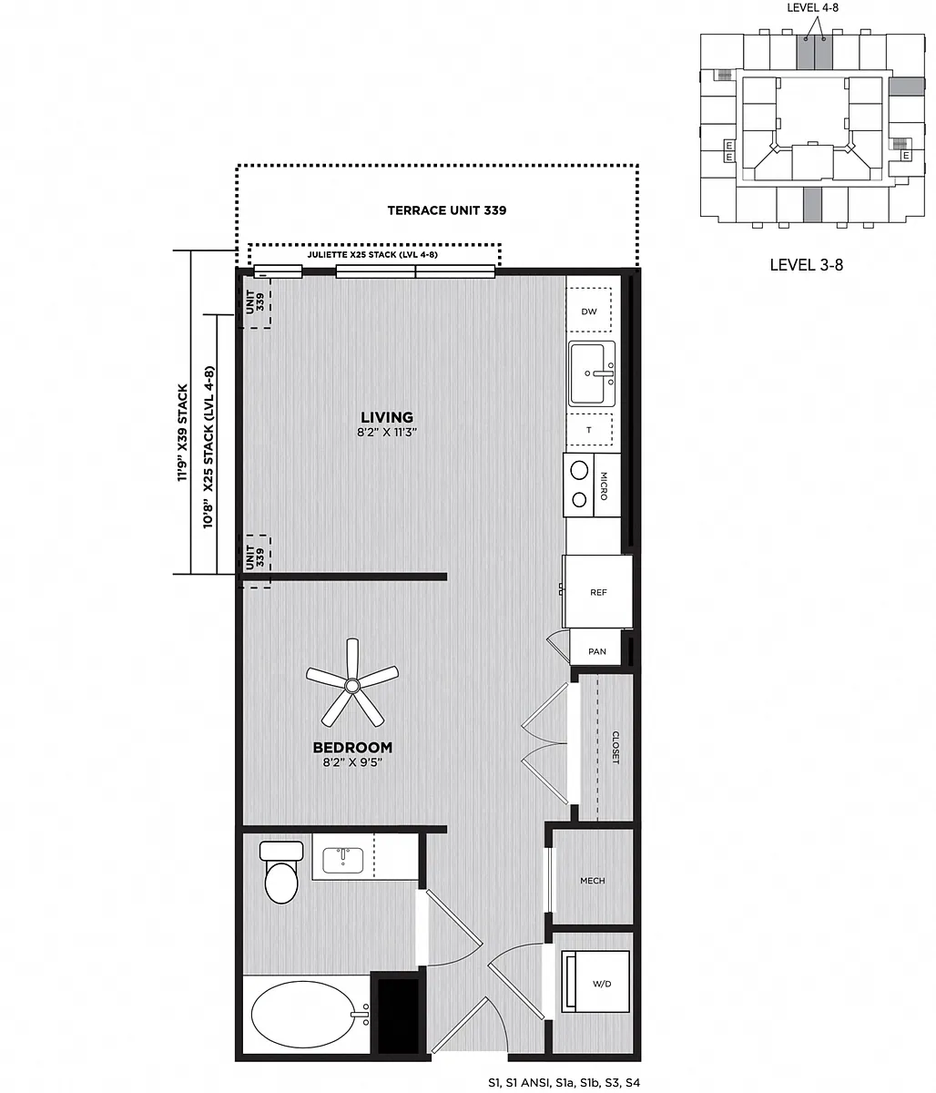 Floor plan S1