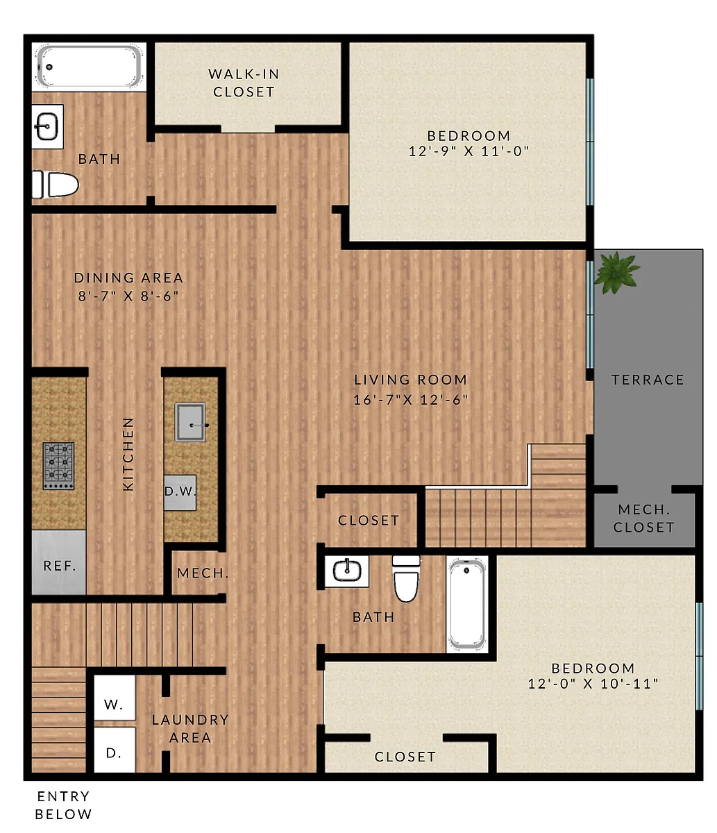 Floor plan B4
