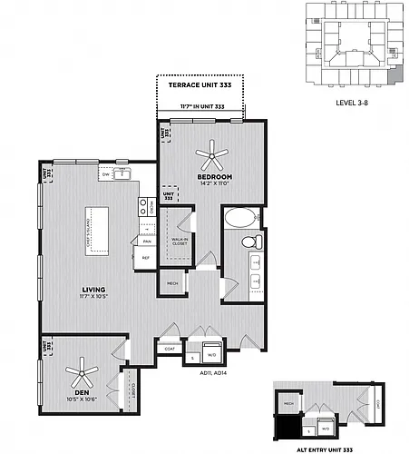 Floor plan AD14