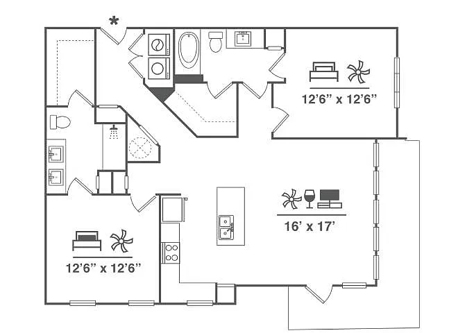 Floor plan B14