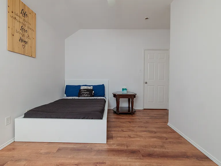 Bedroom #3 with queen size bed.
