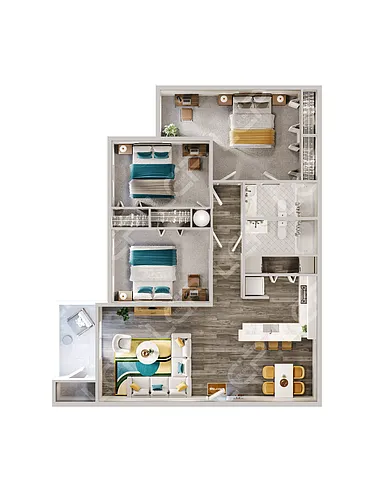 Floor plan Whitewater Falls