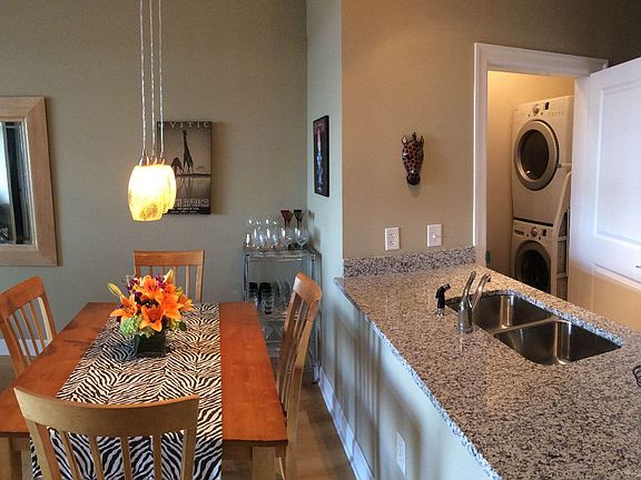 Kitchen with lots of counter space.