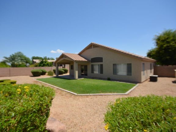 large private yard