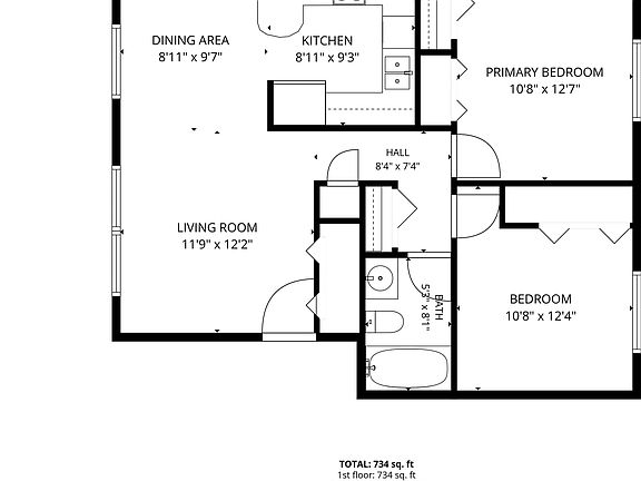2nd image of 3800 Vale Dr