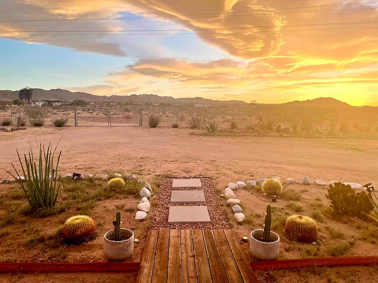 Stunning sunsets await.