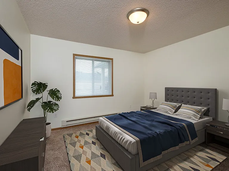 Fargo, ND Pinehurst Apartments | Bedroom