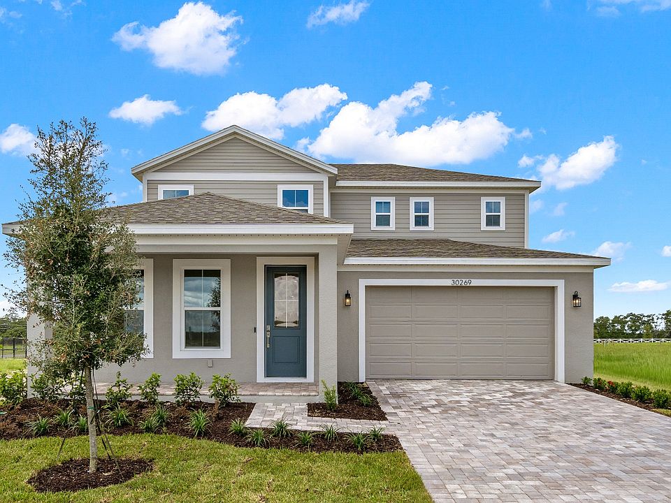 The Sweetgum two story home in Trailside in Mount Dora by DRB Homes