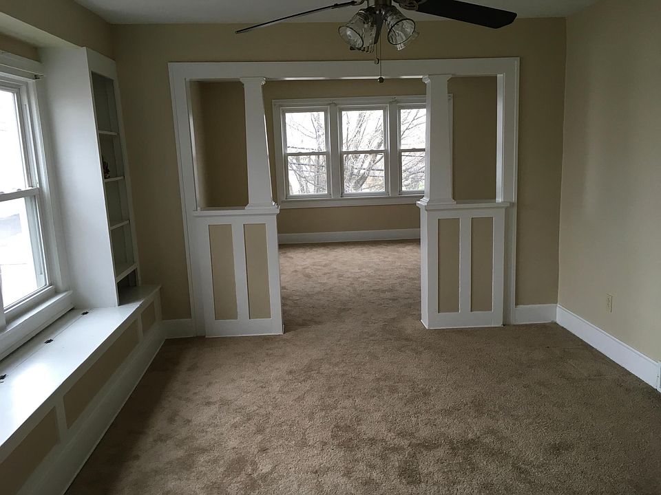 Dining Room with View into the Living Room