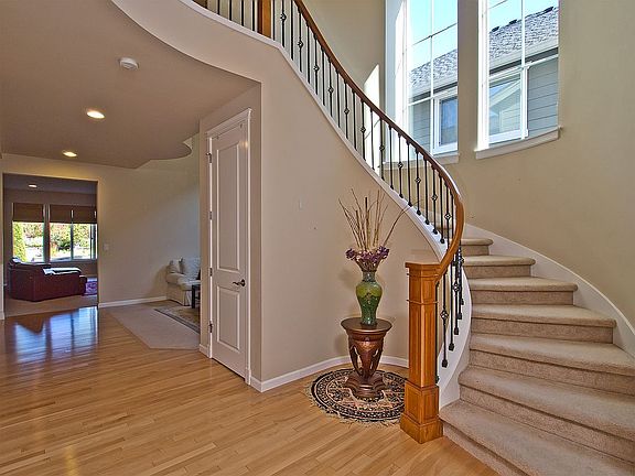 Entry with Spiral Staircase