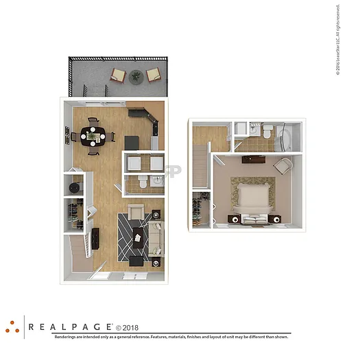 Floor plan 1 BR