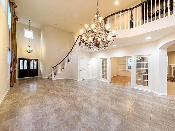 Downstairs separate room used for an office.