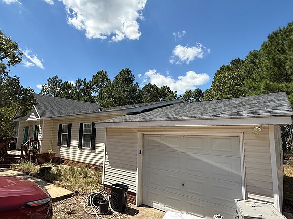 Garage with additional storage