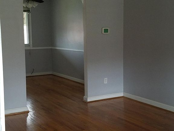 Living room, newly finished Hardwood Floors