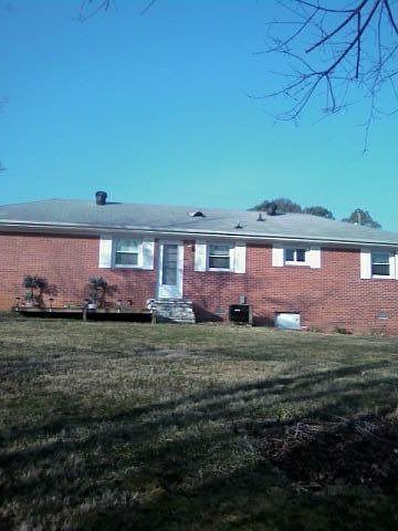 View from back yard