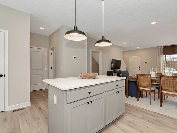 Kitchen with center island