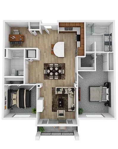 Floor plan B2