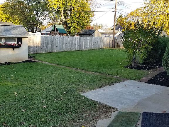 Backyard view