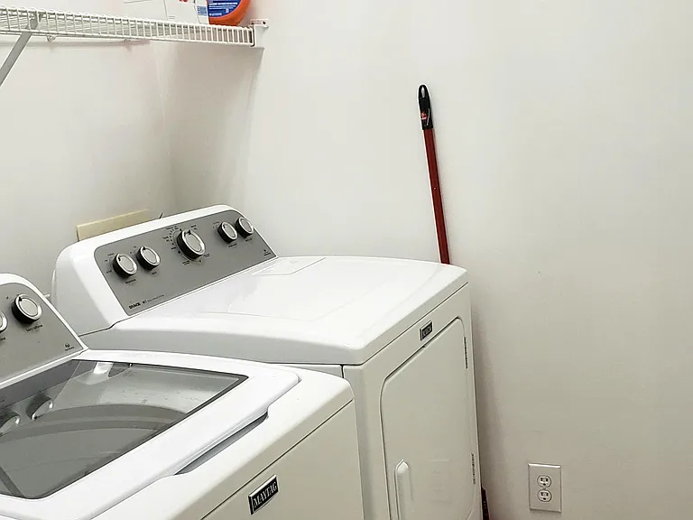 Full size washer and dryer