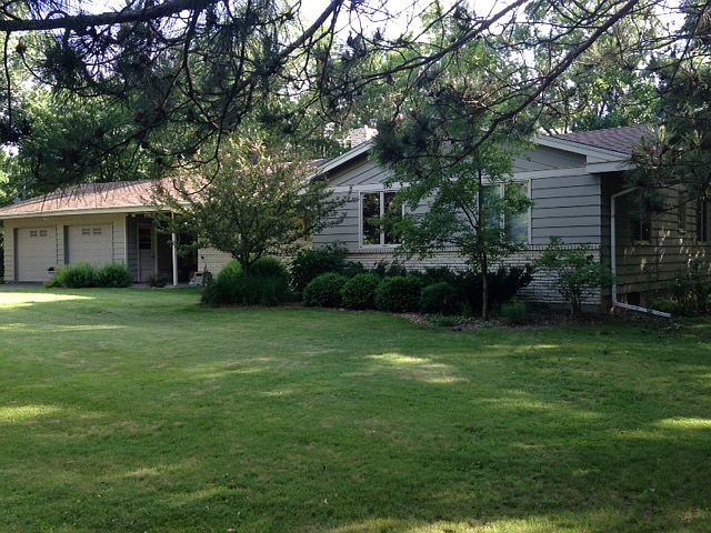 View coming up driveway