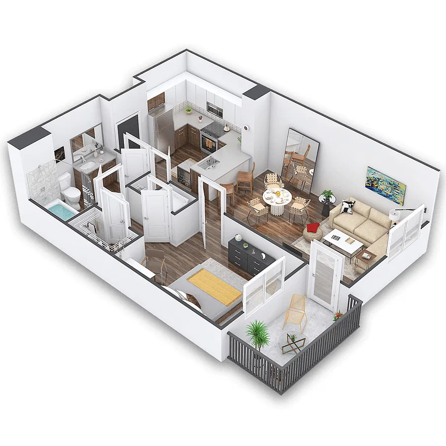 Floor plan Hinault