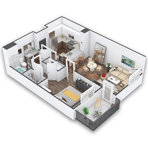 Floor plan Hinault Platinum