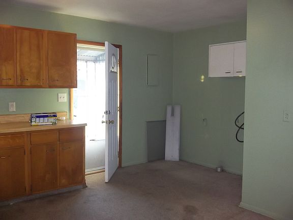 Utility area in kitchen