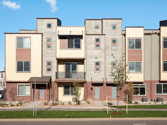 The Cameron floorplan exterior image taken at a Meritage Homes community in Broomfield, CO.