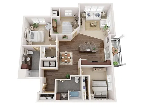 Floor plan E1