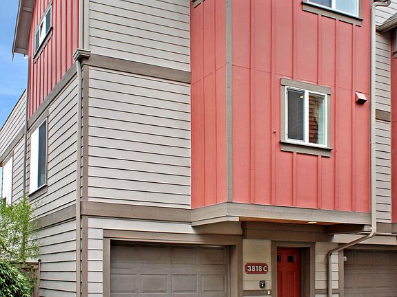 Follow the private driveway 