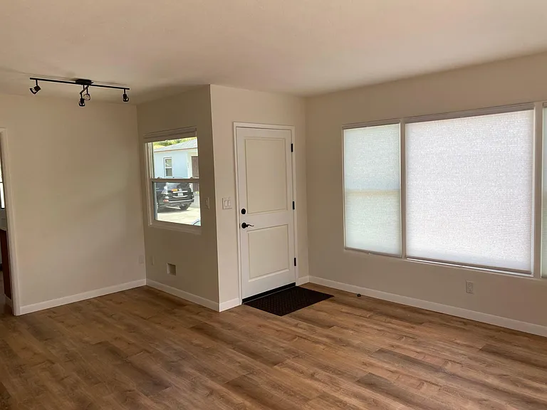 Living room facing northeast.