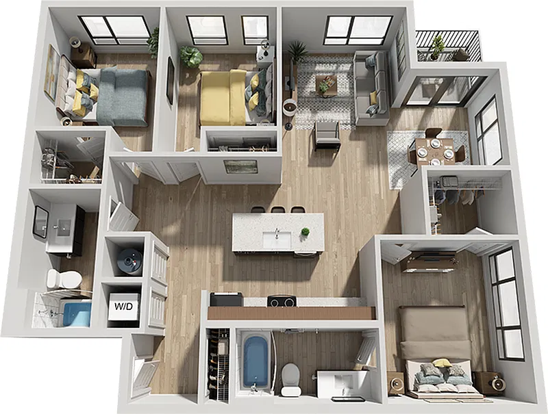Floor plan C1