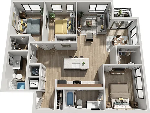 Floor plan C1