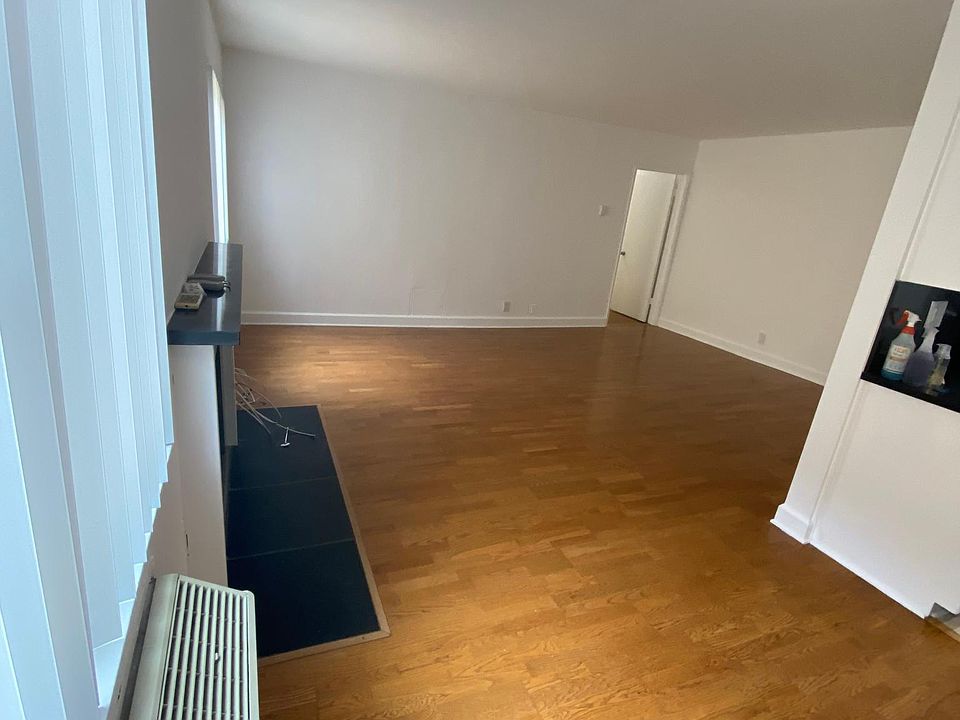 Large family room with dining area and fireplace