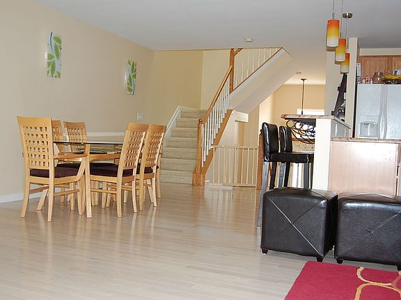 Dining Room harwood floors